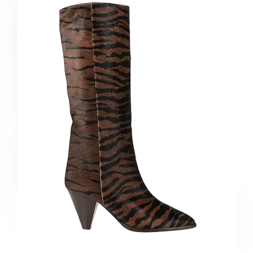 Isabel Marant calf hair heeled boots! Worn once-excellent condition.Size38